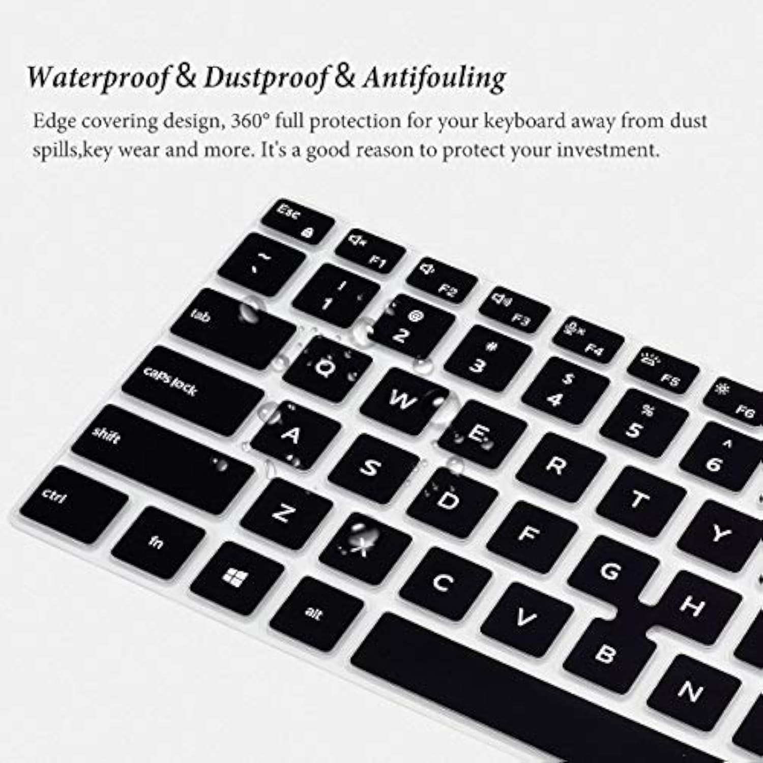 Keyboard Cover Skin For Dell Latitude 5400 5410 5411 7400 14" Laptop With Trac