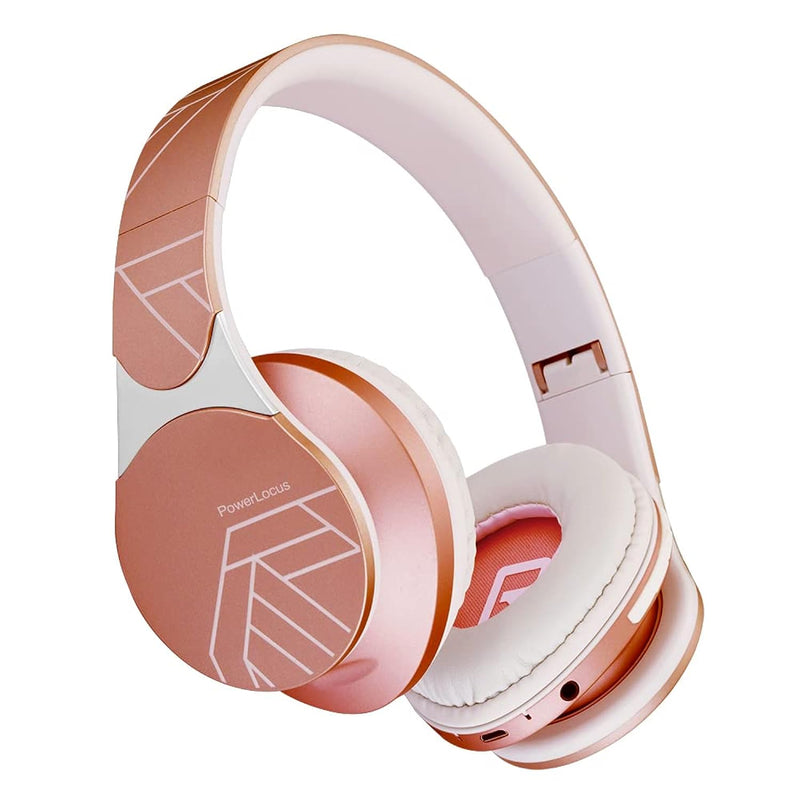 PowerLocus Bluetooth Headphones Over Ear, Wireless Headphones, Foldable Headph