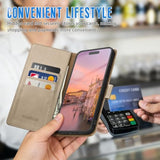 Golden Wallet Case for iPhone Air 6.5"