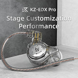 Kz Edx Pro In Ear Monitor Headphones 10Mm Dual Magnetic Dynamic Driver, Kz Ear