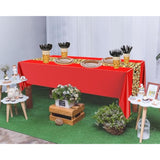 162 Pcs Cheetah Party Decorations Leopard Print Tableware Safari Animal Jungle Party Supplies Includes Tablecloth Plates Napkins Cups Forks Knives Spoons For Baby Shower Birthday(Red)