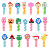 20 Pcs Cartoon Charger Cable Protectors Usb Charger Cable Saver Silicone Flexible Cable Wire Protectors For Most Cellphone Data Lines Phone Accessory (Random Style)