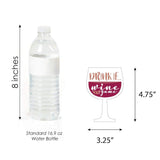 Drink If Game - But First, Wine - Wine Tasting Party Game - 24 Count