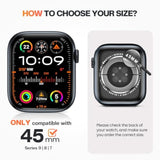 Privacy Waterproof Case Compatible For Apple Watch Screen Protector 46Mm 42Mm 45Mm 44Mm 41Mm 40Mm Ultra 2 49Mm Se Series 10 9 8 7 6 5 4, Anti Spy Face Cover Back Bumper For Iwatch Accessories
