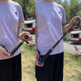 19 Inch Compact Selfie Stick Adjustable Waterproof Monopod for GoPro and Action Cameras