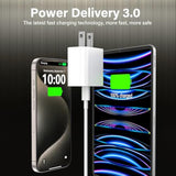 Iphone 15 16 Charger,Ipad Charger 4Pack 6Ft Usb C To C Charging Cable Cord With 4Pack 20W Iphone Fast Charger Block For Iphone 16/16 Pro/15/15 Pro,Ipad Pro 12.9/11 In,Ipad Air 5/4