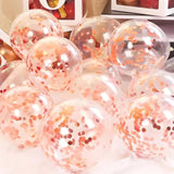 Orange Metallic Foil Confetti 8000 Pcs Shiny Round Table Confetti For Fill Balloon Wedding Graduation Party Decorations,60G Of Pack
