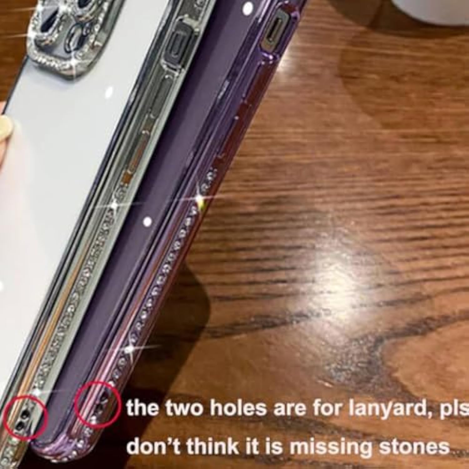 For Samsung Galaxy S24 Plus Glitter Kickstand Case,Luxury Bling Sparkly Diamond Rhinestone With Camera Protector Liquid Ring Stand Clear Phone Case For Women Girl For Galaxy S24 Plus (Purple)