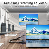 Usb-C 3.2 Extender Cable 2M/6.6Ft, Male To Female, Supports Pd 100W/5A Fast Charging, 20Gbps Sync, Compatible With Iphone 15 Pro, Macbook, Ipad Pro, Magsafe