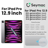 Case For 2022/2021 Ipad Pro 12.9 Inch 6Th / 5Th Gen - Heavy Duty Protection Sh