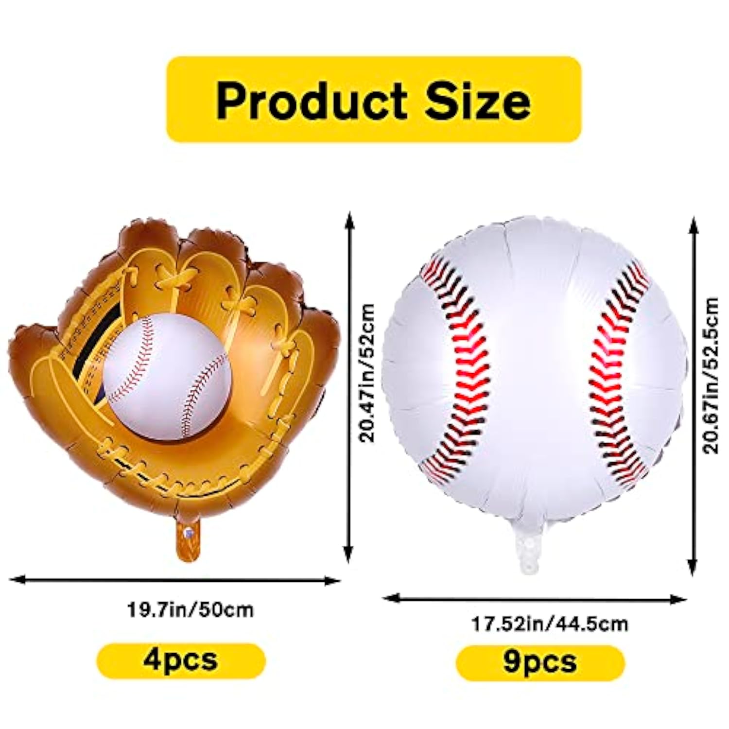 11Pcs Large Daisy Foil Balloons – White Flower Decor for Boho, Baby Shower & Birthday Party