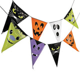 Halloween Character Pennant Banner 24Ft Hanging Decoration for Halloween Party Decor