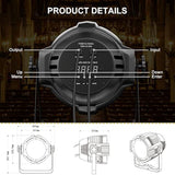 Strobe Light - Stage Lights Par Light 54X3W Rgb 3-In-1 Dj Lighting For Parties Professional Disco Backdrop Birthday Dancing Lights For Wedding Bar Yard Room