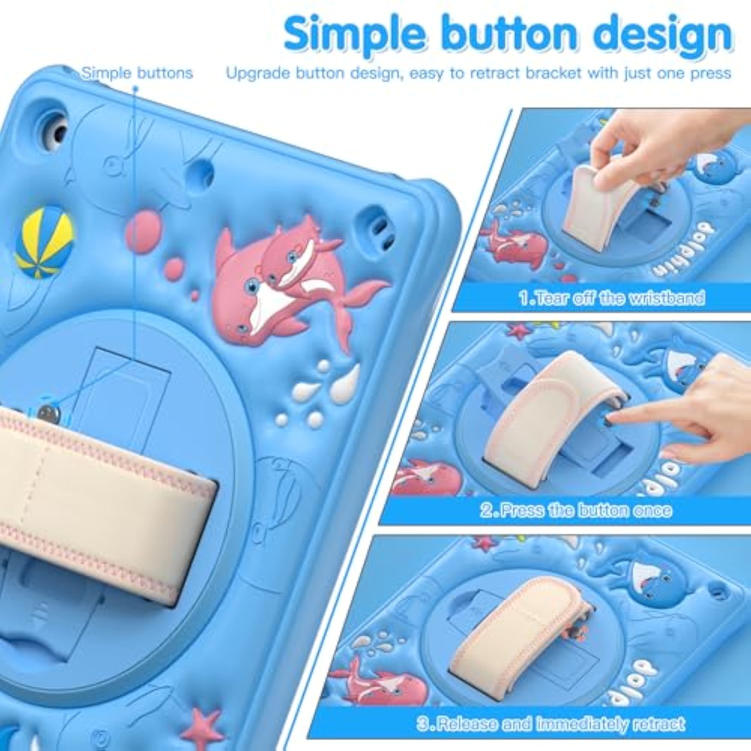 Ipad 9Th/8Th/7Th Generation Case 10.2 Inch With Screen Protector For Kids | Fu