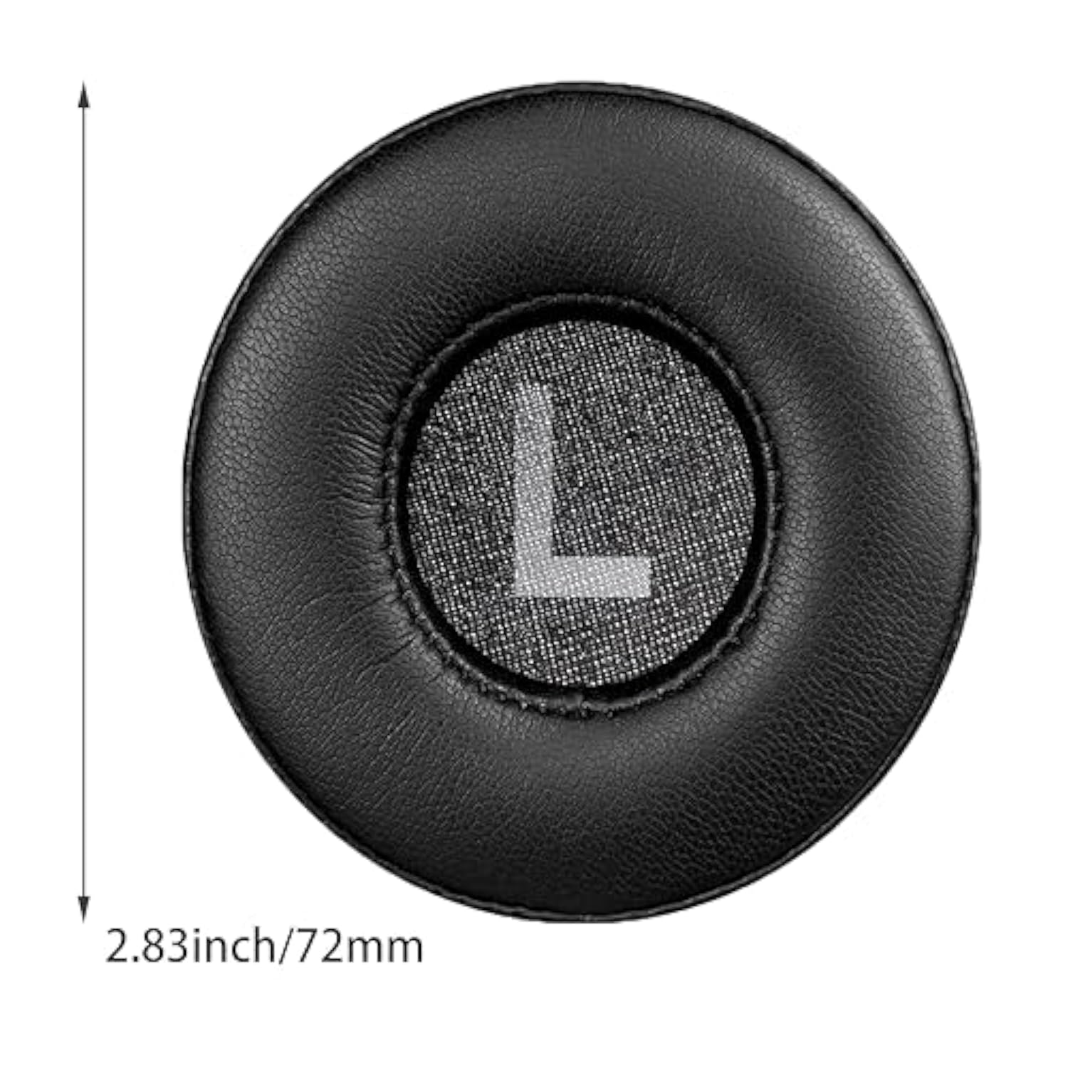 Y50 Replacement Ear Pads Compatible With Akg Y50/Y50Bt/Y55/K618/K619 On Ear Headphones, Earpads Cushions With Soft Protein Leather And Memory Sponge, For Headphone Repair Accessories (Black)