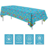 Pool Party Decorations Tablecloth, Disposable Summer Beach Party Tablecover For Birthday Baby Shower, Beach Pool Theme Party Table Decorations, 3Pack, 54In X 108In