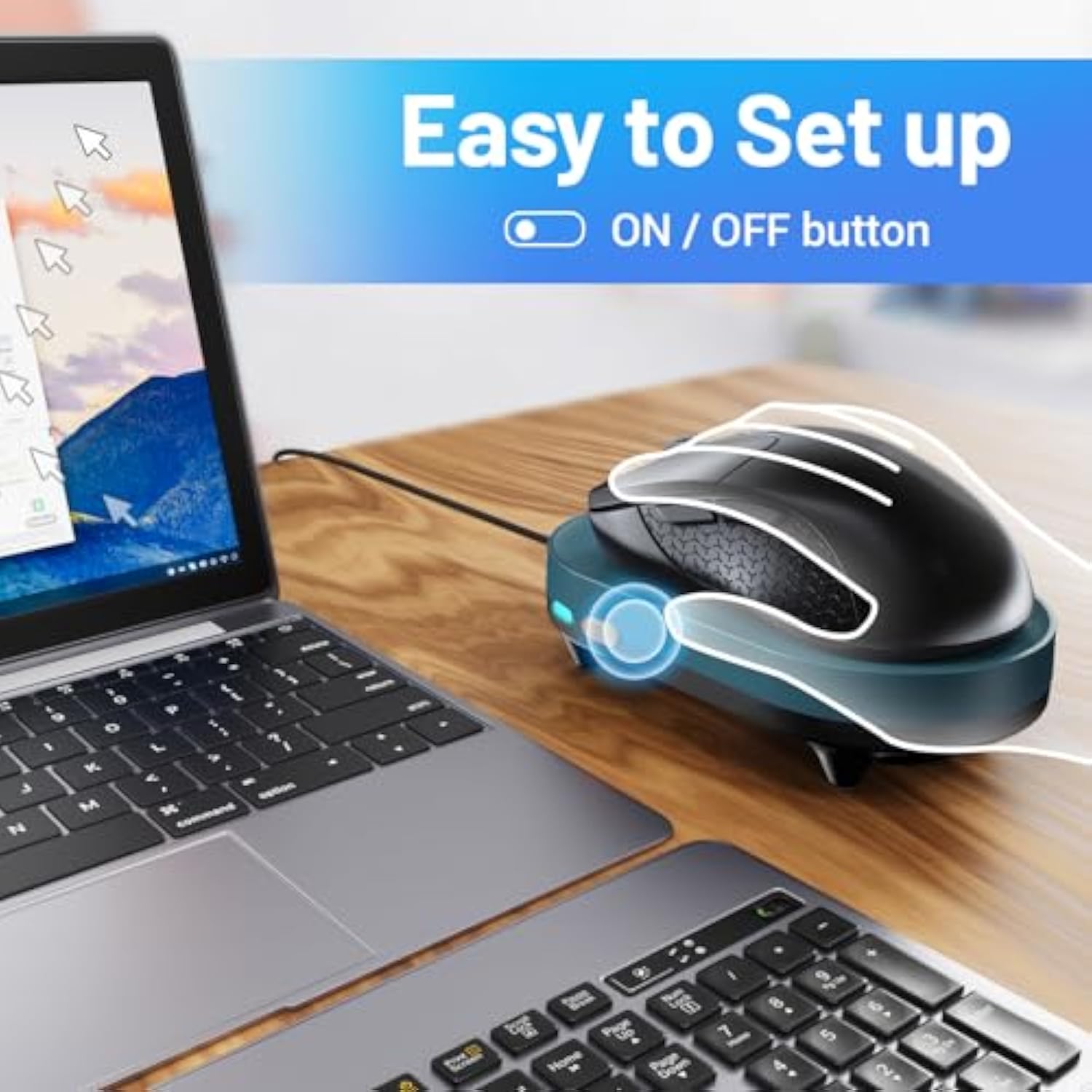 Mouse Jiggler Usb C With Lcd Timer,Mouse Mover Jiggler With 3 Realistic Random