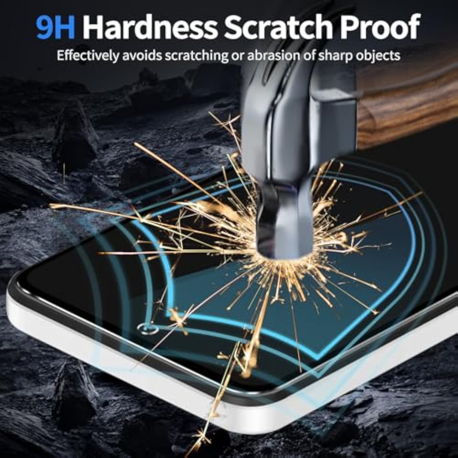[2 Pack Privacy Screen Protector For Moto G Power 5G 2024, 9H Hardness Tempered Glass Screen Protector For Moto G Power 5G 2024, Anti-Scratch Case Friendly Easy Install Bubble Free