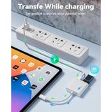 Usb C To Usb Camera Adapter With Charging Port, Otg Cable Compatible With For Iphone Ipad Android Phone Tablet, Usb 3.0 Female For Flash Drives, Keyboards, Mice, And More