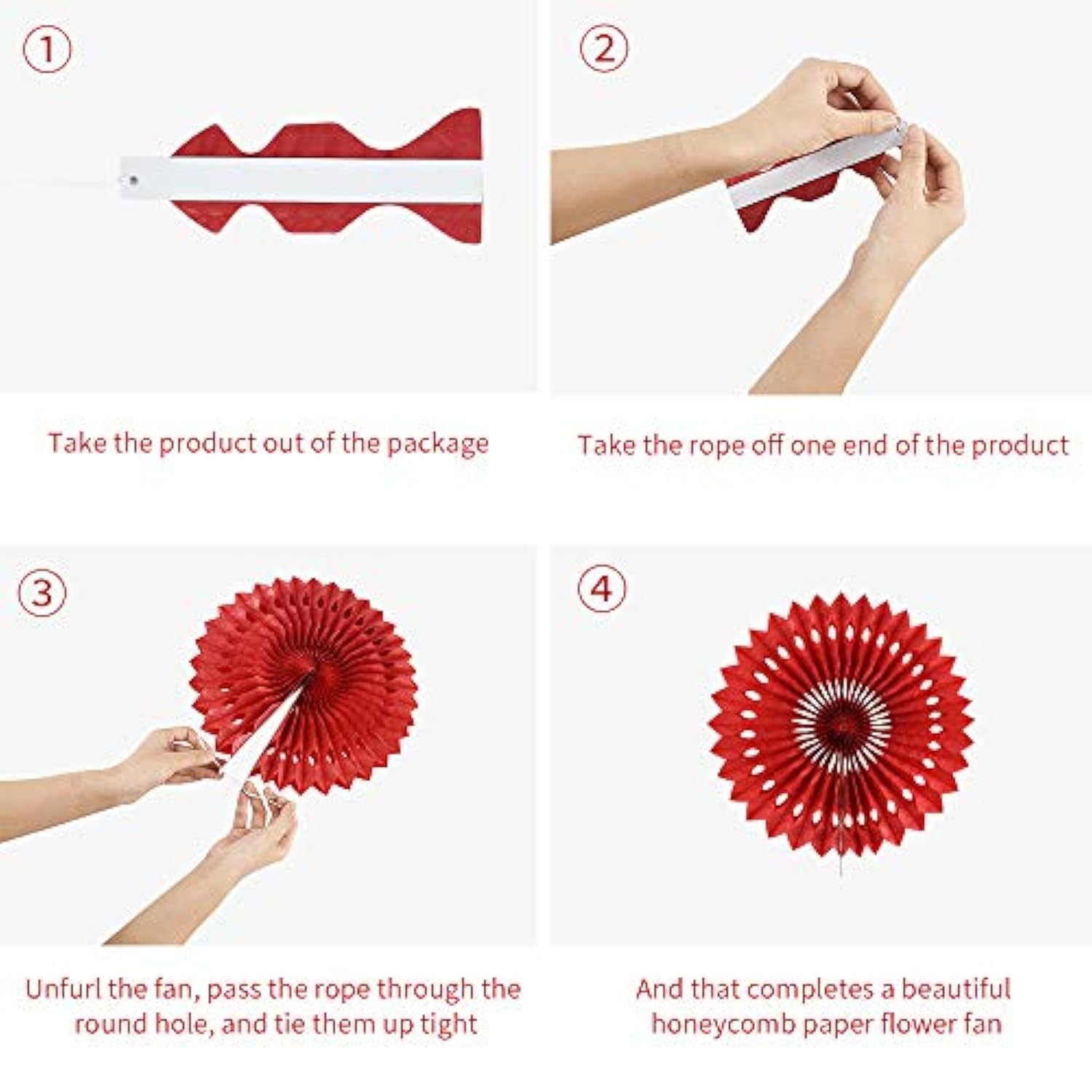 Blue White Hanging Honeycomb Round Paper Fans Decoration Kit For Baby Boy Shower 1St Birthday Navy Ocean Wedding Under The Sea Theme Photo Booth Backdrops Paper Party Supplies?11Packs?