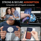 For Samsung Galaxy S25+/ S25 Plus Case With Stand, Slim Liquid Silicone Phone Cases For Galaxy S25 Plus Compatible With Magsafe Magnetic Ring Kickstand Case Full Camera Protection, Dark Blue