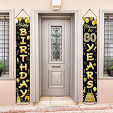 80Th Birthday Party Banner Decorations Cheers To 80 Years Banner 80Th
