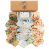 Handmade Chiffon Silk Ribbons 1.5" X 21Yd Fringe Edge Frayed Ribbon Fo