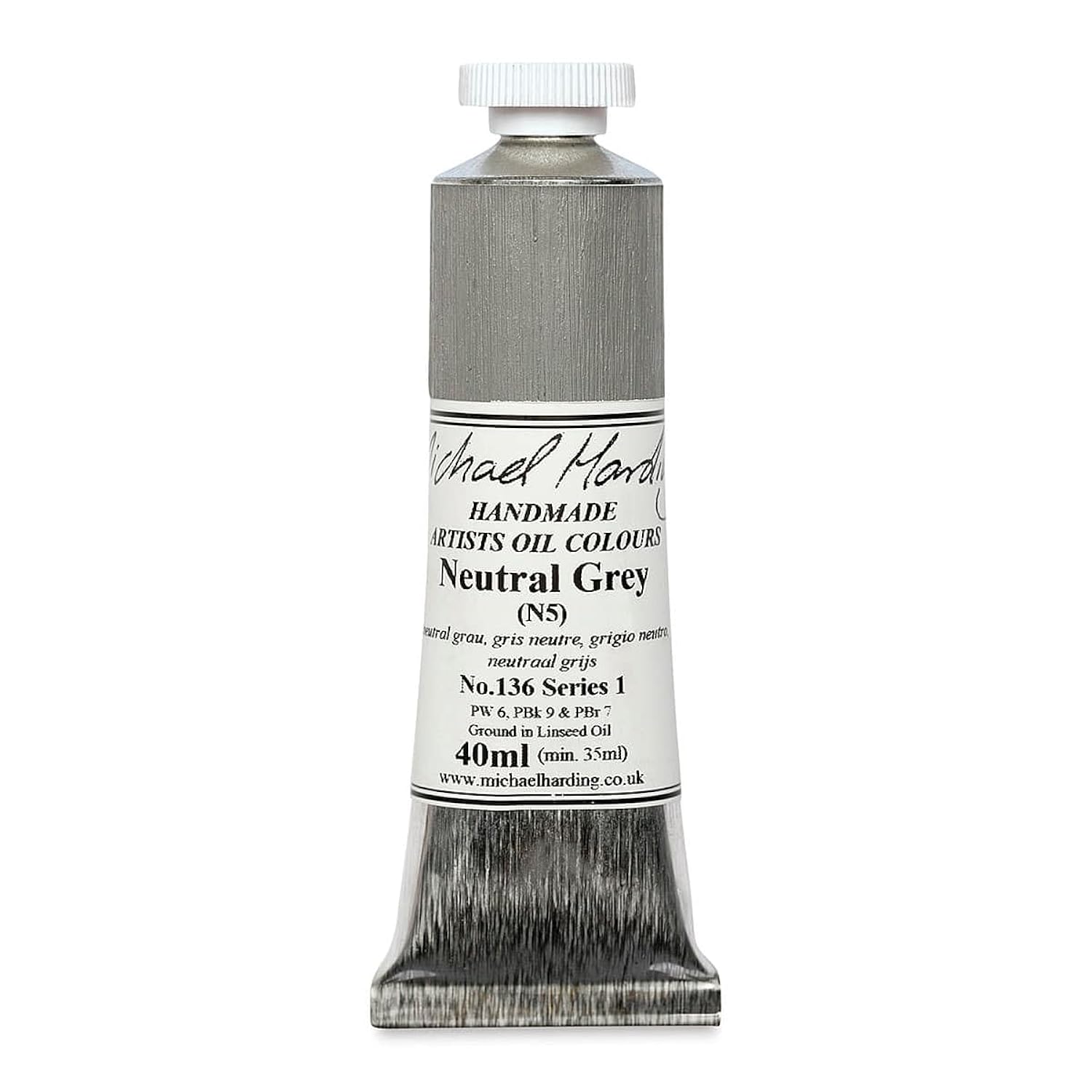Artist Oil Colours, Neutral Grey, 40Ml Tube, 13640