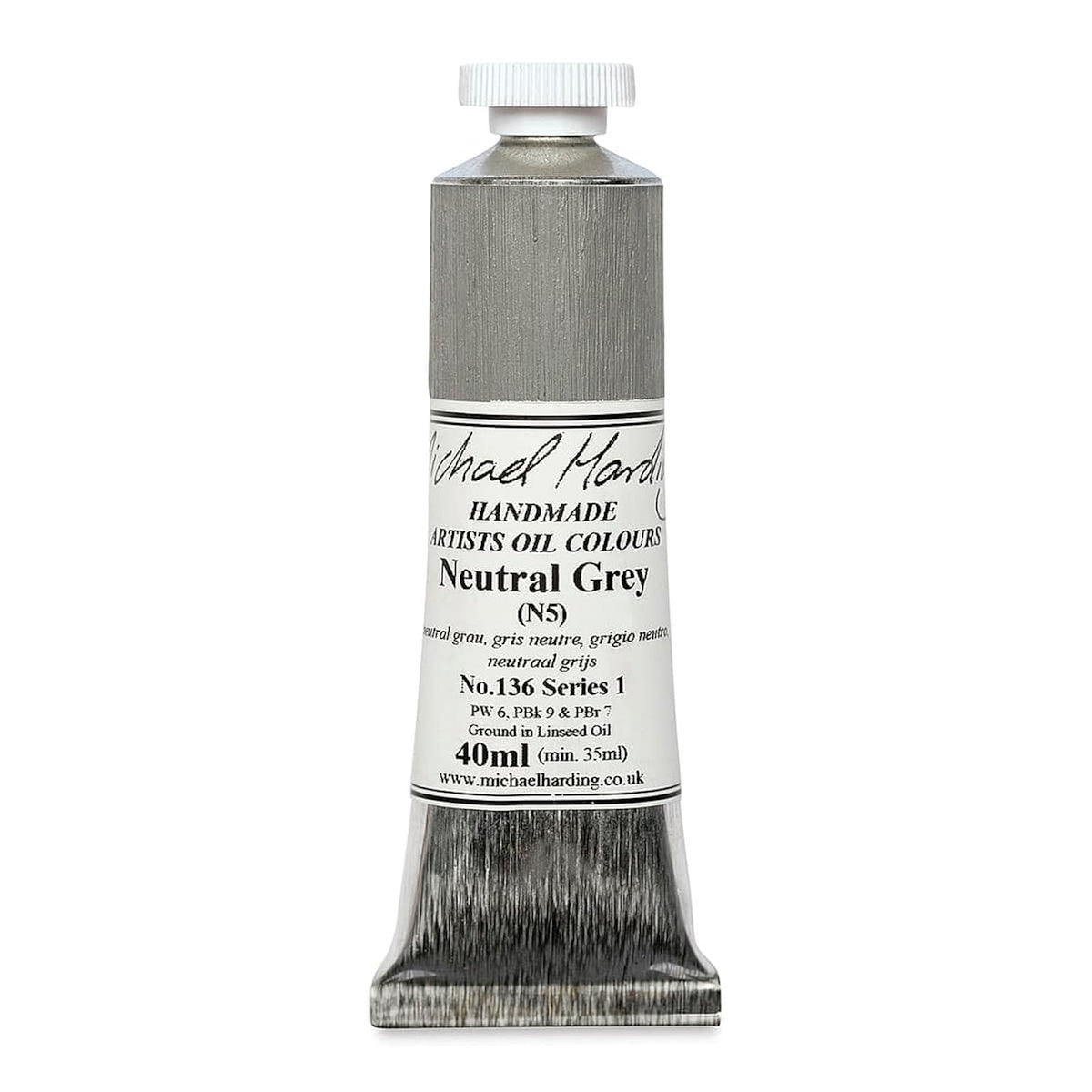 Artist Oil Colours, Neutral Grey, 40Ml Tube, 13640