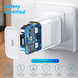 Usb C Fast Wall Charger For Google Pixel 9 Pro Xl 9 8A 8 Pro 7A 7 7 Pro 6 6 Pro 6A 5 4 4A 4Xl 3A 3Xl 2 Xl, 20W 3A Pd Power Adapter And 6.6Ft Type C Cable For Iphone 16/15, Samsung Galaxy Phone