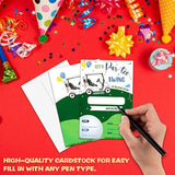 Golf Theme Birthday Party Invitation, Let'S Par-Tee Fill-In Invites For Man & Woman, 20 Invitations With Envelopes(4" X 6")?Adults Party Favors Decoration And Supplies-04