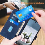 Moto G Stylus 5G 2024 Flip Wallet Case, Blue