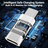 [Apple Mfi Certified] Lightning To Usb-C Adapter, 4Pack Lightning Female To Type-C Male Digital Connector Pd 35W Type-C Fast Charging For Iphone 17/17 Air/17 Pro/17 Pro Max/16/16 Pro/15/Ipad