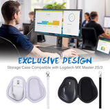 Ltgem Case Compatible With Logitech Mx Master 3S / Master 2S / Master 3 / Mx Master 4 Wireless Performance Mouse, White(Case Only)