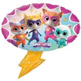 Anagram SuperKitties 3rd Birthday Party Supplies 7pc Balloon Bouquet Decorations