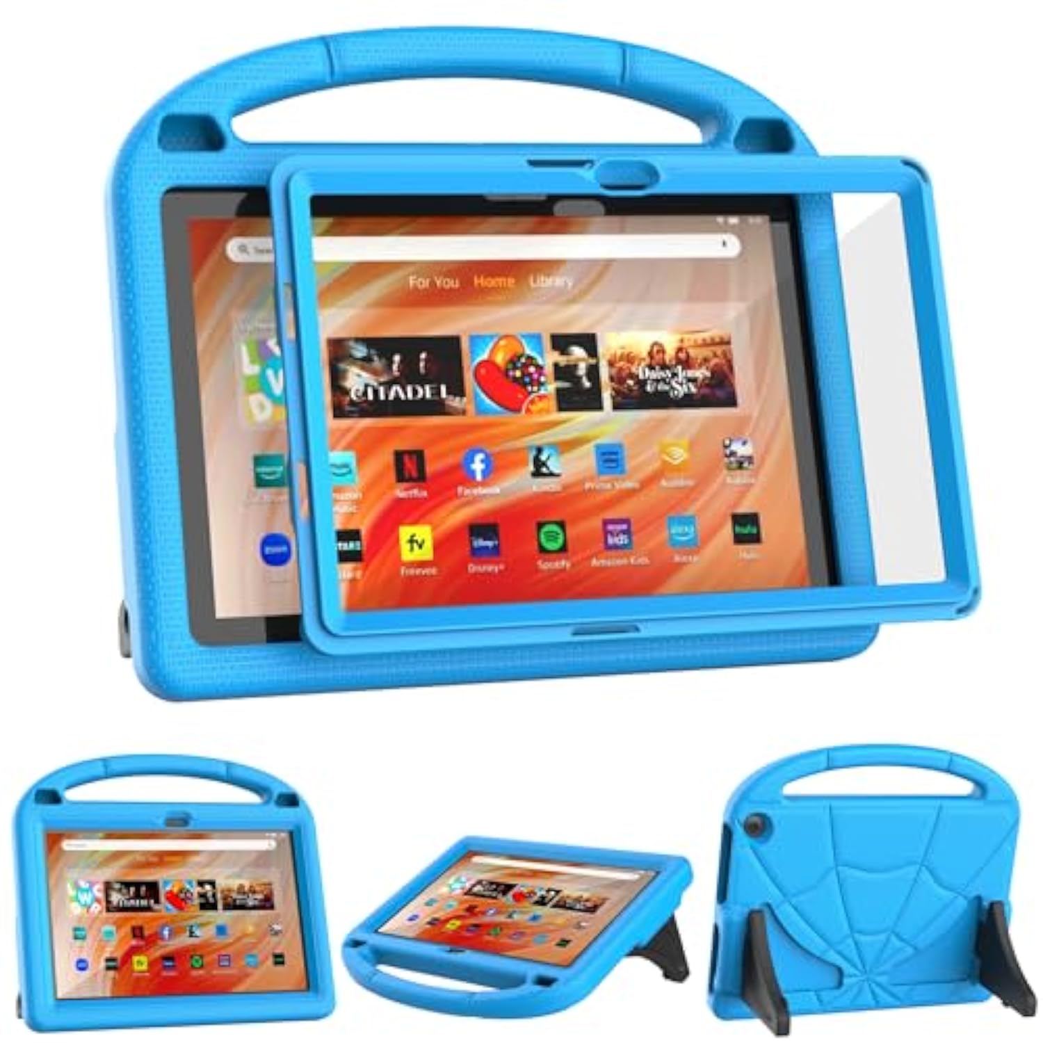 Fire Hd 10 & Hd 10 Plus Tablet Case For Kids(13/11Th Gen, 2023/2021 Release)-