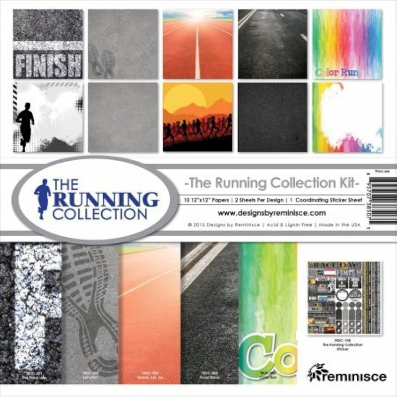 The Running Collection Kit, Multicolor, 12" By 12", Truc-200