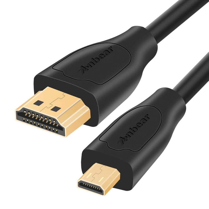 Micro Hdmi To Hdmi Cable 3Ft, Hdmi To Micro Hdmi 3 Feet Support 3D 4K 60Hz Ult