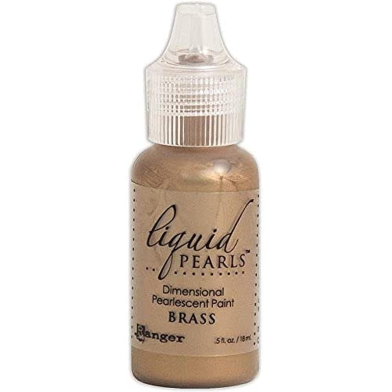 Liquid Pearls Glue, 0.5 Oz, Brass