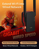 Ax3000 Dual Band Wi-Fi 6 Extender, Wifi 6 Repeater Coverage Up To 3000 Sq.Ft. And 70 Devices, 802.11Ax, 160Mhz, Mu-Mimo, Beamforming, Ofdma, Wpa3