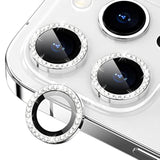 iPhone 14 Pro Max Camera Lens Protector Metal 9H Scratchproof Silver