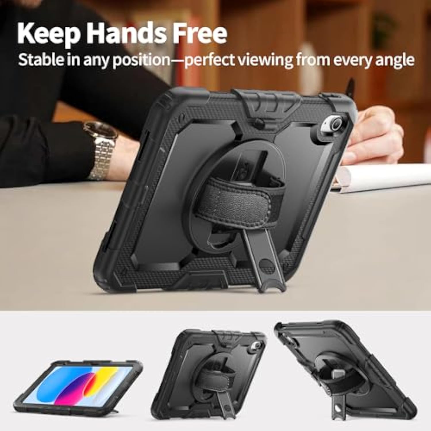 Ipad 10Th Generation Case, Ipad 10 Case 10.9'' 2022, [Kid Proof] Full Body Pro