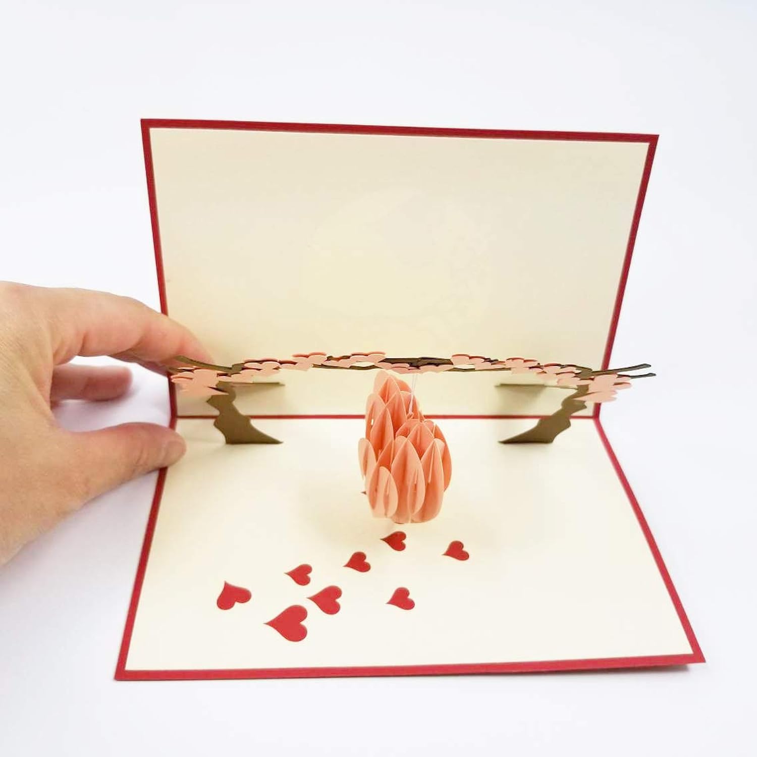 Heart Tree 3D Valentine'S Day Card - Birthday Card, Anniversary Card, Mother'S Day Card, Father'S Day, Love Greeting Card (Heart Tree 3D Valentine'S Day Card)