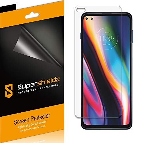 (6 Pack) Designed for Motorola (Moto G 5G Plus) Screen Protector, High Definition Clear Shield (PET)