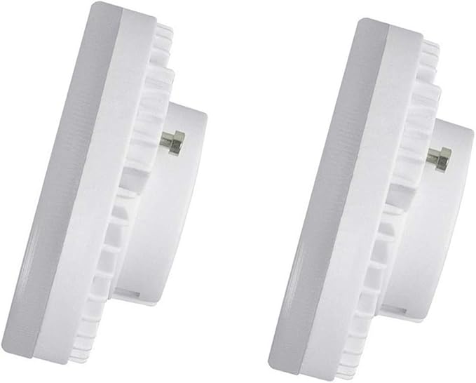 GX53 LED Bulbs 2 Pack 7W 700 Lumens 3000K Warm White CFL Replacement Puck Light