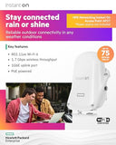 Hpe Networking Instant On Access Point Ap27 2X2 Wifi 6 Outdoor Wireless Access Point | Power Source Not Included | Us Model (S1T36A)