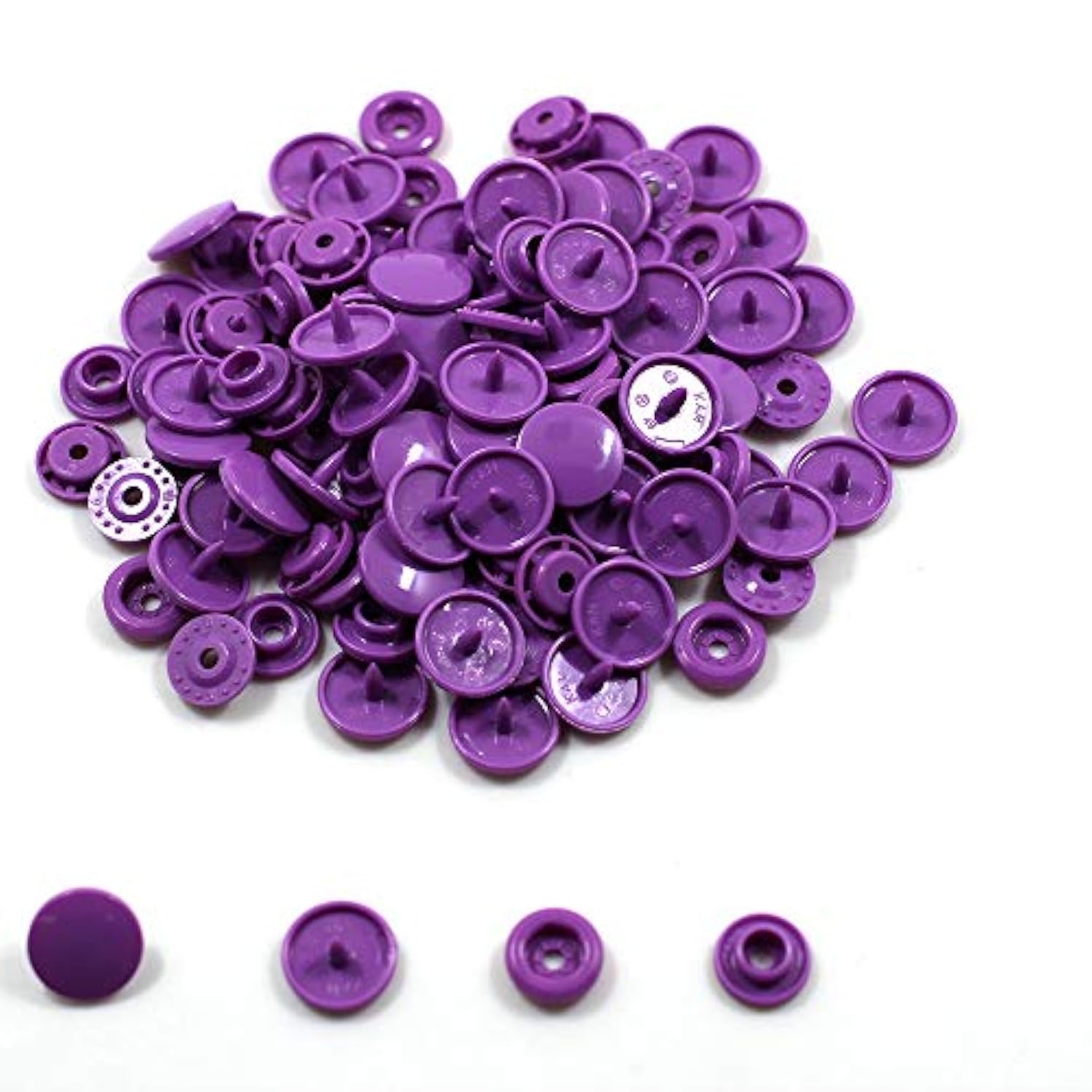 Kam Snaps Buttons And Snap Pliers Set, 420 Sets 14-Colors Starter Fast