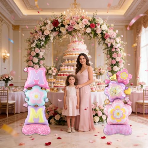 Mothers Day Balloons Large MOM Balloons Mother's Day Foil Balloons for Mothers Day Decorations