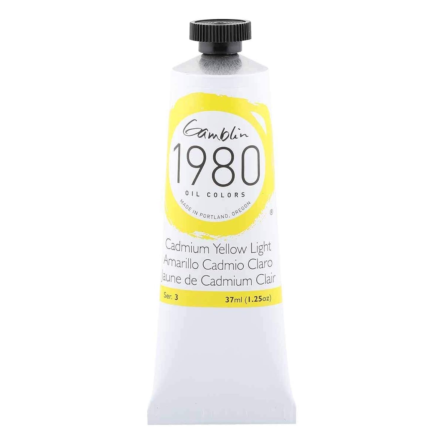 Gamblin 1980 Oil Cadmium Yellow Lt 37Ml