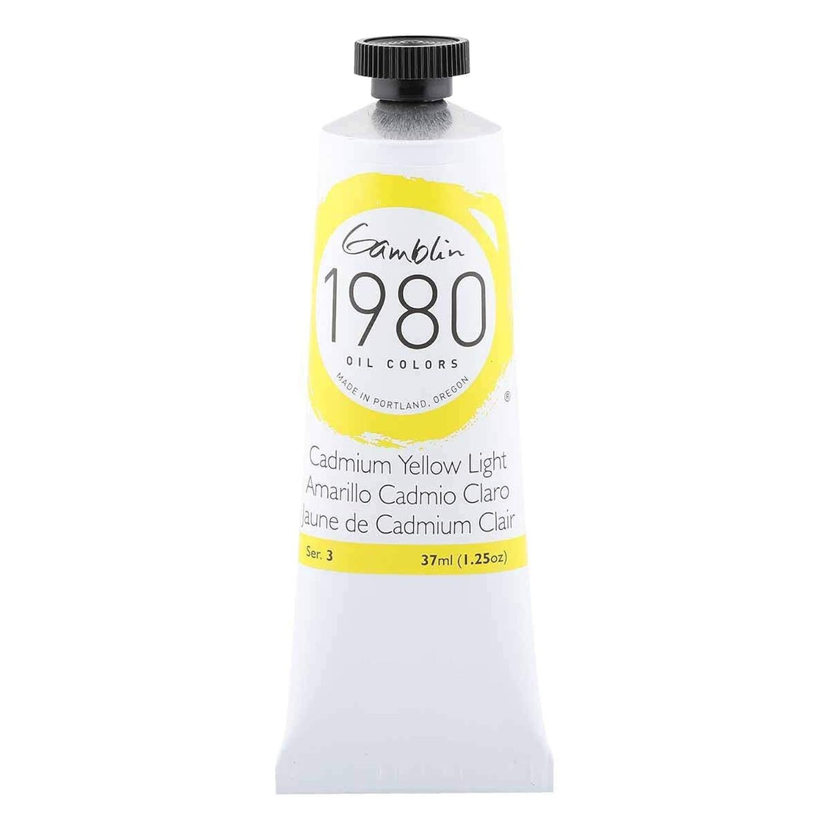 Gamblin 1980 Oil Cadmium Yellow Lt 37Ml